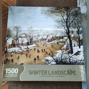 Springbok Puzzle - 1500 Piece - Winter Landscape - See Description